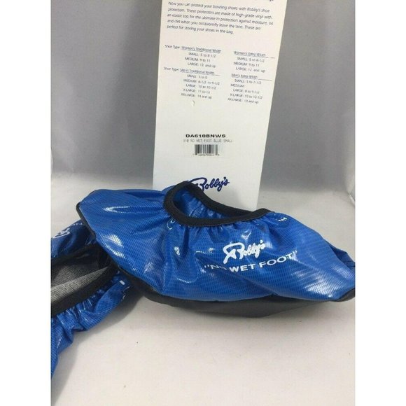 Robbys Shoe Covers No Wet Foot Blue Size S - Picture 8 of 9